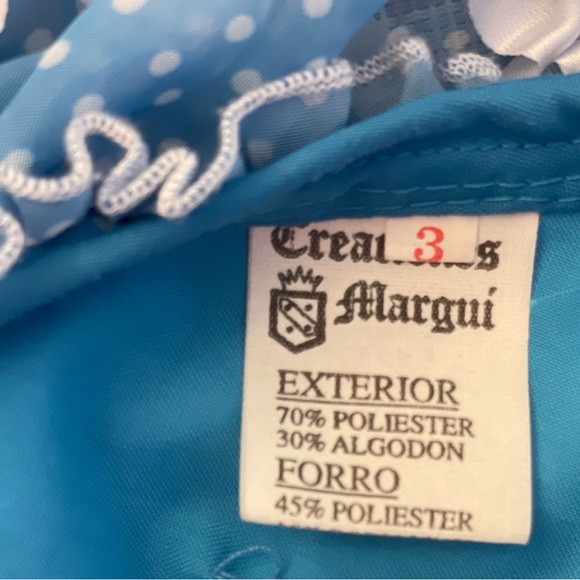 Flamenco girls dress. Never worn (no tags) size 3 - Picture 3 of 6